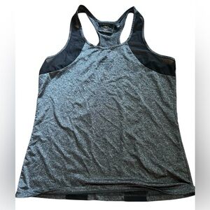 Harley-Davidson Gray and Black Sleeveless Tank Top